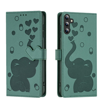 Cartoon Elephant Embossed Leather Phone Case, For Samsung Galaxy S24+ 5G, For Samsung Galaxy S24 5G, For Samsung Galaxy S23 FE 5G, For Samsung Galaxy S23 Ultra 5G, For Samsung Galaxy S23+ 5G, For Samsung Galaxy S23 5G, For Samsung Galaxy S20 FE        ...