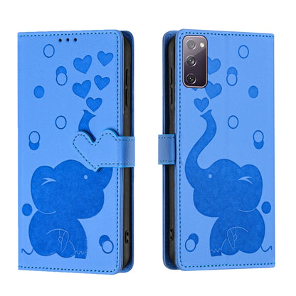 Cartoon Elephant Embossed Leather Phone Case, For Samsung Galaxy S24+ 5G, For Samsung Galaxy S24 5G, For Samsung Galaxy S23 FE 5G, For Samsung Galaxy S23 Ultra 5G, For Samsung Galaxy S23+ 5G, For Samsung Galaxy S23 5G, For Samsung Galaxy S20 FE        ...