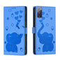 Cartoon Elephant Embossed Leather Phone Case, For Samsung Galaxy S24+ 5G, For Samsung Galaxy S24 5G, For Samsung Galaxy S23 FE 5G, For Samsung Galaxy S23 Ultra 5G, For Samsung Galaxy S23+ 5G, For Samsung Galaxy S23 5G, For Samsung Galaxy S20 FE        ...