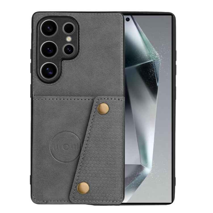 Double Buckle Card Slots Magnetic Phone Case, For Samsung Galaxy S26+ 5G, For Samsung Galaxy S26 Ultra 5G, For Samsung Galaxy S26 5G, For Samsung Galaxy S25 FE 5G, For Samsung Galaxy S25 Edge 5G, For Samsung Galaxy S25 5G, For Samsung Galaxy S25+ 5G   ...