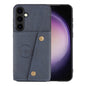Double Buckle Card Slots Magnetic Phone Case, For Galaxy S26 FE 5G, For Samsung Galaxy S26+ 5G, For Samsung Galaxy S26 Ultra 5G, For Samsung Galaxy S26 5G, For Samsung Galaxy S25 FE 5G, For Samsung Galaxy S25 Edge 5G, For Samsung Galaxy S25 5G         ...