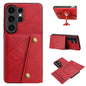 Double Buckle Card Slots Magnetic Phone Case, For Galaxy S26 FE 5G, For Samsung Galaxy S26+ 5G, For Samsung Galaxy S26 Ultra 5G, For Samsung Galaxy S26 5G, For Samsung Galaxy S25 FE 5G, For Samsung Galaxy S25 Edge 5G, For Samsung Galaxy S25 5G         ...