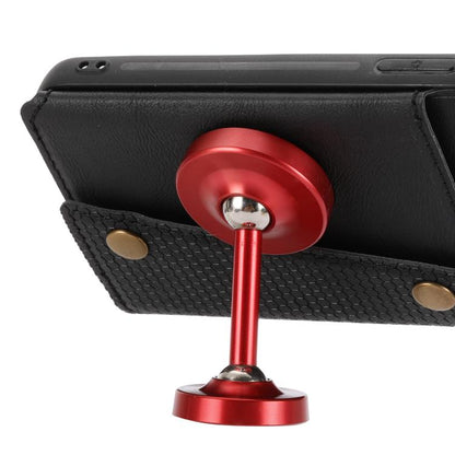 Double Buckle Card Slots Magnetic Phone Case, For Galaxy S26 FE 5G, For Samsung Galaxy S26+ 5G, For Samsung Galaxy S26 Ultra 5G, For Samsung Galaxy S26 5G, For Samsung Galaxy S25 FE 5G, For Samsung Galaxy S25 Edge 5G, For Samsung Galaxy S25 5G         ...