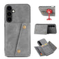 Double Buckle Card Slots Magnetic Phone Case, For Galaxy S26 FE 5G, For Samsung Galaxy S26+ 5G, For Samsung Galaxy S26 Ultra 5G, For Samsung Galaxy S26 5G, For Samsung Galaxy S25 FE 5G, For Samsung Galaxy S25 Edge 5G, For Samsung Galaxy S25 5G         ...