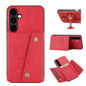 Double Buckle Card Slots Magnetic Phone Case, For Galaxy S26 FE 5G, For Samsung Galaxy S26+ 5G, For Samsung Galaxy S26 Ultra 5G, For Samsung Galaxy S26 5G, For Samsung Galaxy S25 FE 5G, For Samsung Galaxy S25 Edge 5G, For Samsung Galaxy S25 5G         ...