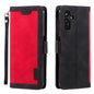 Retro Splicing Horizontal Flip Leather Phone Case, For Samsung Galaxy S26+ 5G, For Samsung Galaxy S25 FE 5G, For Samsung Galaxy S25 5G, For Samsung Galaxy S25+ 5G, For Samsung Galaxy S25 Ultra 5G