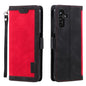 Retro Splicing Horizontal Flip Leather Phone Case, For Samsung Galaxy S26+ 5G, For Samsung Galaxy S25 FE 5G, For Samsung Galaxy S25 5G, For Samsung Galaxy S25+ 5G, For Samsung Galaxy S25 Ultra 5G