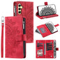 Multi-Card Totem Zipper Leather Phone Case, For Samsung Galaxy S26+ 5G, For Samsung Galaxy S26 Ultra 5G, For Samsung Galaxy S26 5G, For Samsung Galaxy S25 FE 5G, For Samsung Galaxy S25 5G, For Samsung Galaxy S25+ 5G, For Samsung Galaxy S25 Ultra 5G