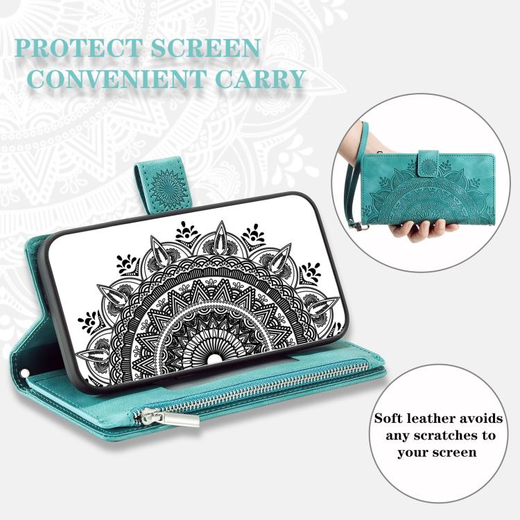 Multi-Card Totem Zipper Leather Phone Case, For Samsung Galaxy S26+ 5G, For Samsung Galaxy S26 Ultra 5G, For Samsung Galaxy S26 5G, For Samsung Galaxy S25 FE 5G, For Samsung Galaxy S25 5G, For Samsung Galaxy S25+ 5G, For Samsung Galaxy S25 Ultra 5G