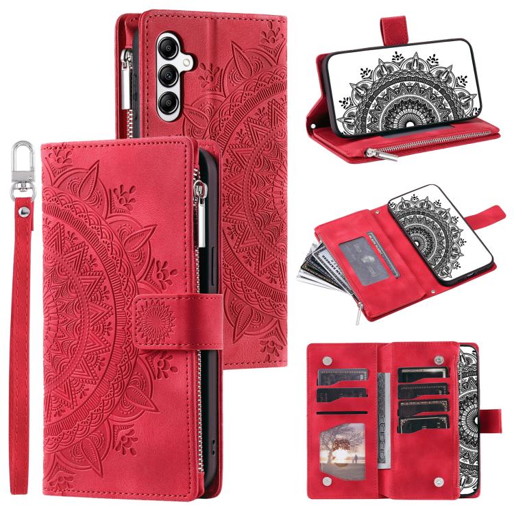 Multi-Card Totem Zipper Leather Phone Case, For Samsung Galaxy S26+ 5G, For Samsung Galaxy S26 Ultra 5G, For Samsung Galaxy S26 5G, For Samsung Galaxy S25 FE 5G, For Samsung Galaxy S25 5G, For Samsung Galaxy S25+ 5G, For Samsung Galaxy S25 Ultra 5G