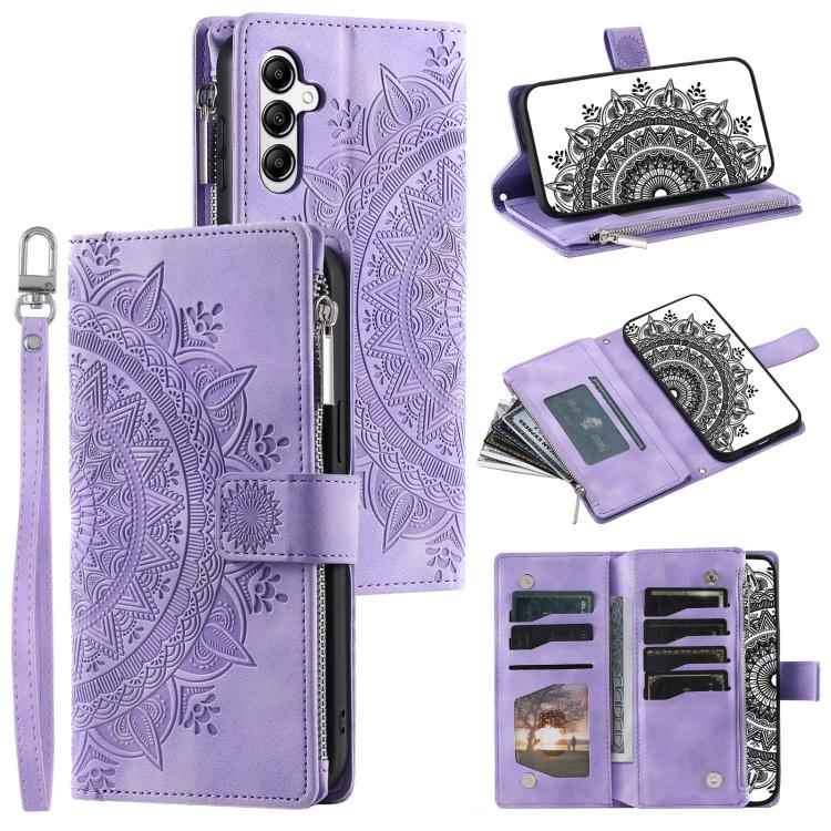 Multi-Card Totem Zipper Leather Phone Case, For Samsung Galaxy S26+ 5G, For Samsung Galaxy S26 Ultra 5G, For Samsung Galaxy S26 5G, For Samsung Galaxy S25 FE 5G, For Samsung Galaxy S25 5G, For Samsung Galaxy S25+ 5G, For Samsung Galaxy S25 Ultra 5G
