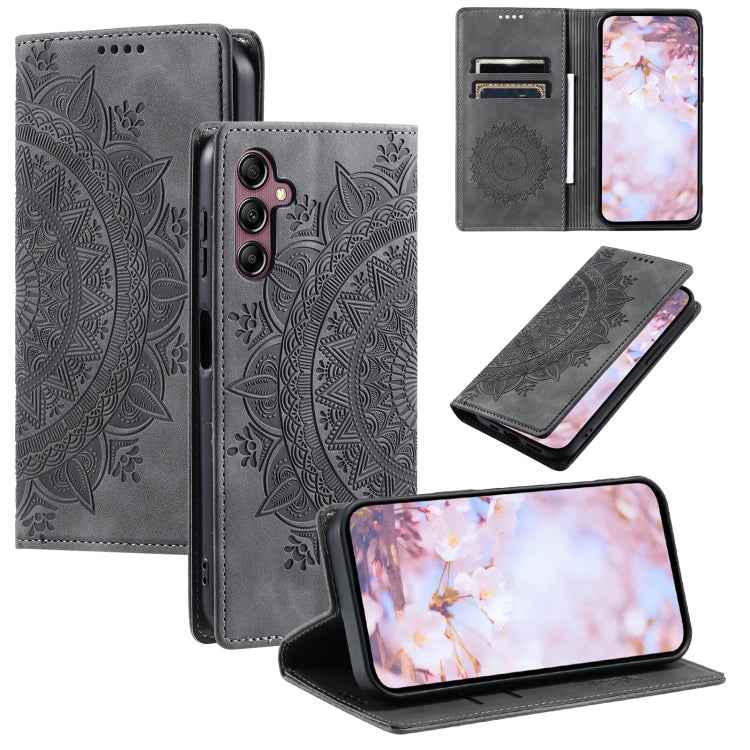Totem Embossed Magnetic Leather Phone Case, For Samsung Galaxy S26+ 5G, For Samsung Galaxy S26 Ultra 5G, For Samsung Galaxy S26 5G, For Samsung Galaxy S25 FE 5G, For Samsung Galaxy S25 Edge 5G, For Samsung Galaxy S25 5G, For Samsung Galaxy S25+ 5G     ...
