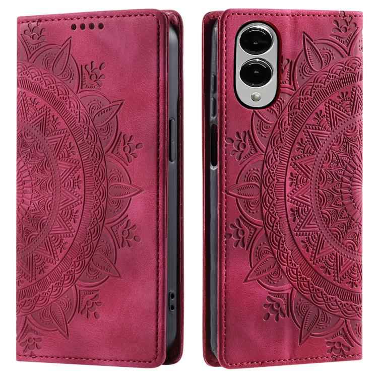 Totem Embossed Magnetic Leather Phone Case, For Samsung Galaxy S26+ 5G, For Samsung Galaxy S26 Ultra 5G, For Samsung Galaxy S26 5G, For Samsung Galaxy S25 FE 5G, For Samsung Galaxy S25 Edge 5G, For Samsung Galaxy S25 5G, For Samsung Galaxy S25+ 5G     ...