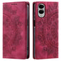 Totem Embossed Magnetic Leather Phone Case, For Samsung Galaxy S26+ 5G, For Samsung Galaxy S26 Ultra 5G, For Samsung Galaxy S26 5G, For Samsung Galaxy S25 FE 5G, For Samsung Galaxy S25 Edge 5G, For Samsung Galaxy S25 5G, For Samsung Galaxy S25+ 5G     ...