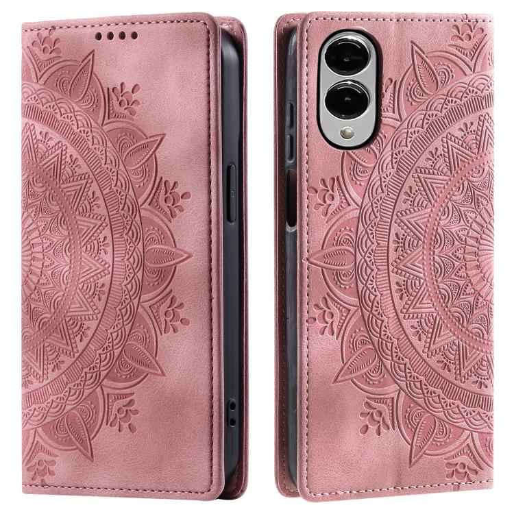 Totem Embossed Magnetic Leather Phone Case, For Samsung Galaxy S26+ 5G, For Samsung Galaxy S26 Ultra 5G, For Samsung Galaxy S26 5G, For Samsung Galaxy S25 FE 5G, For Samsung Galaxy S25 Edge 5G, For Samsung Galaxy S25 5G, For Samsung Galaxy S25+ 5G     ...