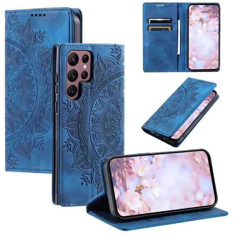 Totem Embossed Magnetic Leather Phone Case, For Samsung Galaxy S26+ 5G, For Samsung Galaxy S26 Ultra 5G, For Samsung Galaxy S26 5G, For Samsung Galaxy S25 FE 5G, For Samsung Galaxy S25 Edge 5G, For Samsung Galaxy S25 5G, For Samsung Galaxy S25+ 5G     ...