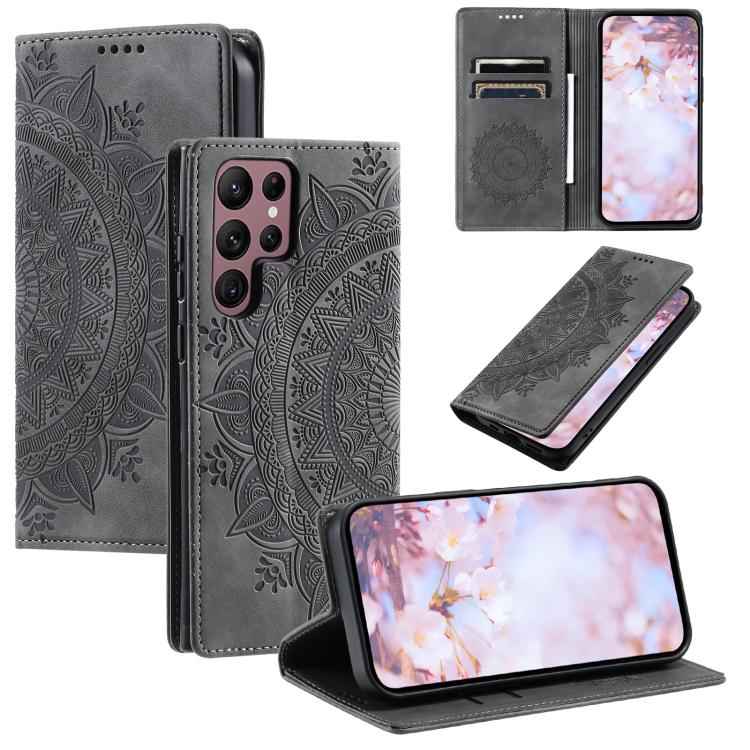 Totem Embossed Magnetic Leather Phone Case, For Samsung Galaxy S26+ 5G, For Samsung Galaxy S26 Ultra 5G, For Samsung Galaxy S26 5G, For Samsung Galaxy S25 FE 5G, For Samsung Galaxy S25 Edge 5G, For Samsung Galaxy S25 5G, For Samsung Galaxy S25+ 5G     ...