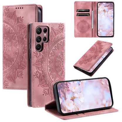 Totem Embossed Magnetic Leather Phone Case, For Samsung Galaxy S26+ 5G, For Samsung Galaxy S26 Ultra 5G, For Samsung Galaxy S26 5G, For Samsung Galaxy S25 FE 5G, For Samsung Galaxy S25 Edge 5G, For Samsung Galaxy S25 5G, For Samsung Galaxy S25+ 5G     ...