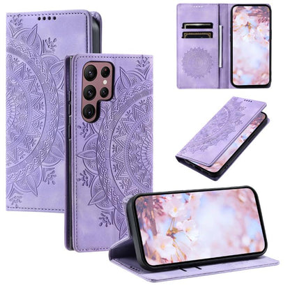 Totem Embossed Magnetic Leather Phone Case, For Samsung Galaxy S26+ 5G, For Samsung Galaxy S26 Ultra 5G, For Samsung Galaxy S26 5G, For Samsung Galaxy S25 FE 5G, For Samsung Galaxy S25 Edge 5G, For Samsung Galaxy S25 5G, For Samsung Galaxy S25+ 5G     ...
