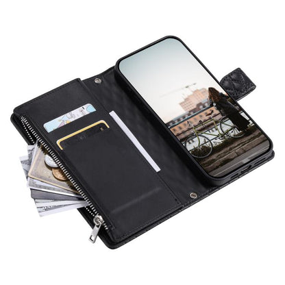 Glitter Lattice Zipper Wallet Leather Phone Case, For Samsung Galaxy S26+ 5G, For Samsung Galaxy S26 Ultra 5G, For Samsung Galaxy S26 5G, For Samsung Galaxy S25 FE 5G, For Samsung Galaxy S25 Edge 5G, For Samsung Galaxy S25 5G, For Samsung Galaxy S25+ 5...