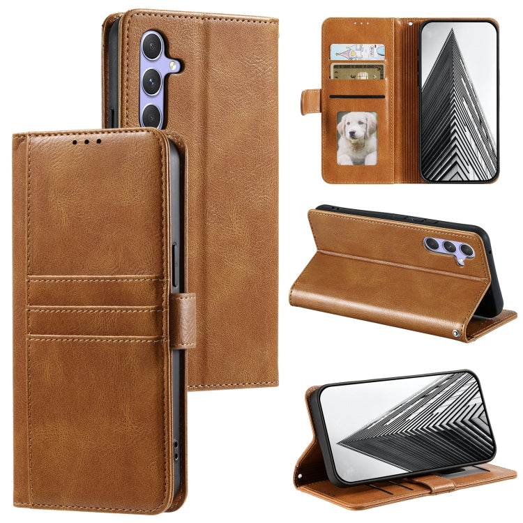 Simple 6-Card Wallet Leather Phone Case, For Samsung Galaxy S26+ 5G, For Samsung Galaxy S25 FE 5G, For Samsung Galaxy S25 5G, For Samsung Galaxy S25+ 5G, For Samsung Galaxy S25 Ultra 5G