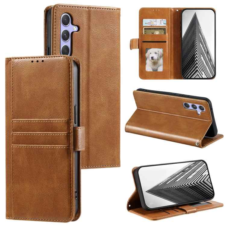 Simple 6-Card Wallet Leather Phone Case, For Samsung Galaxy S26+ 5G, For Samsung Galaxy S25 FE 5G, For Samsung Galaxy S25 5G, For Samsung Galaxy S25+ 5G, For Samsung Galaxy S25 Ultra 5G