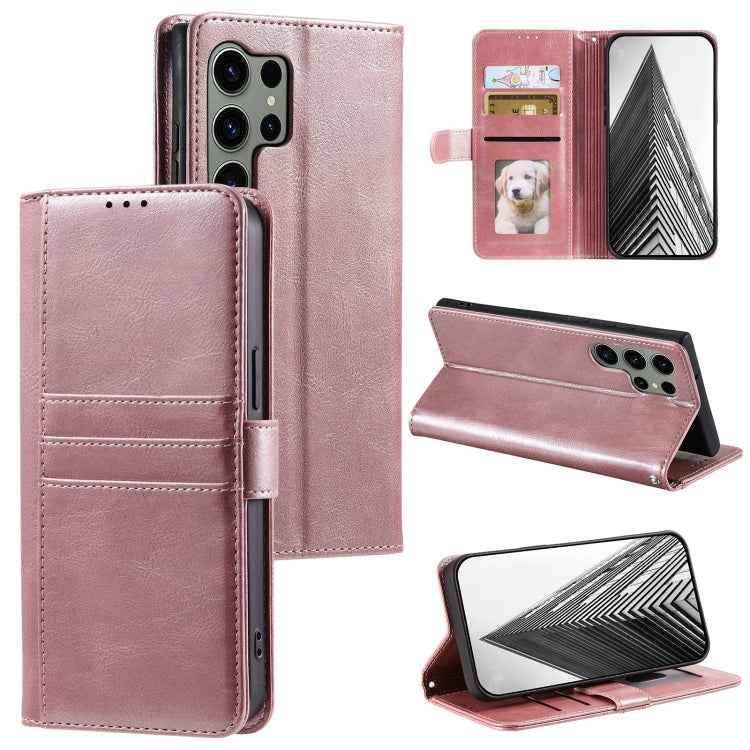 Simple 6-Card Wallet Leather Phone Case, For Samsung Galaxy S26+ 5G, For Samsung Galaxy S25 FE 5G, For Samsung Galaxy S25 5G, For Samsung Galaxy S25+ 5G, For Samsung Galaxy S25 Ultra 5G