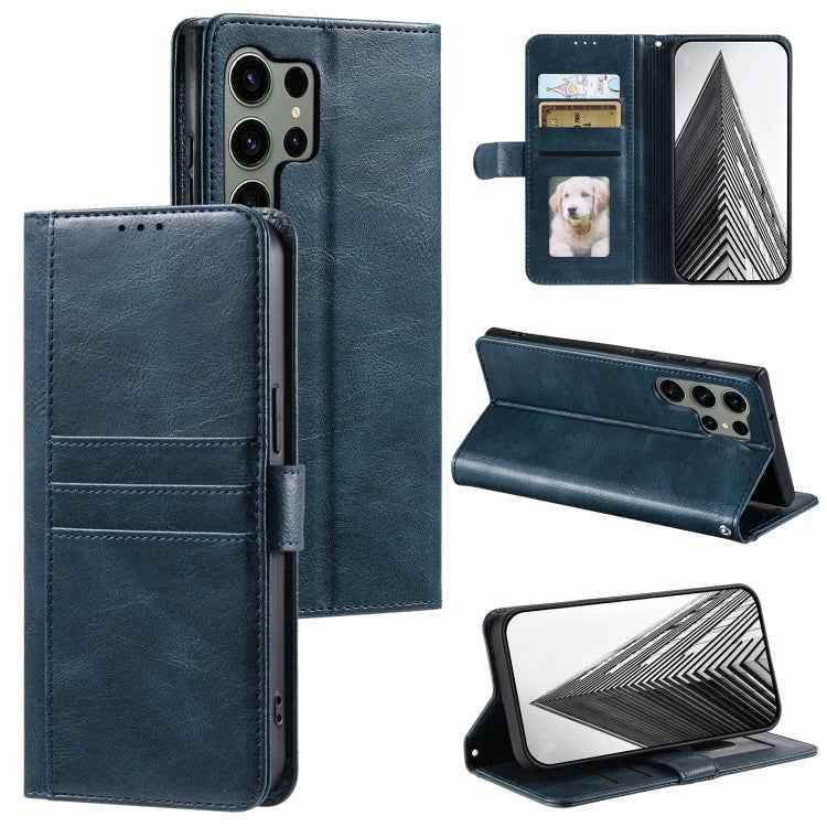 Simple 6-Card Wallet Leather Phone Case, For Samsung Galaxy S26+ 5G, For Samsung Galaxy S25 FE 5G, For Samsung Galaxy S25 5G, For Samsung Galaxy S25+ 5G, For Samsung Galaxy S25 Ultra 5G