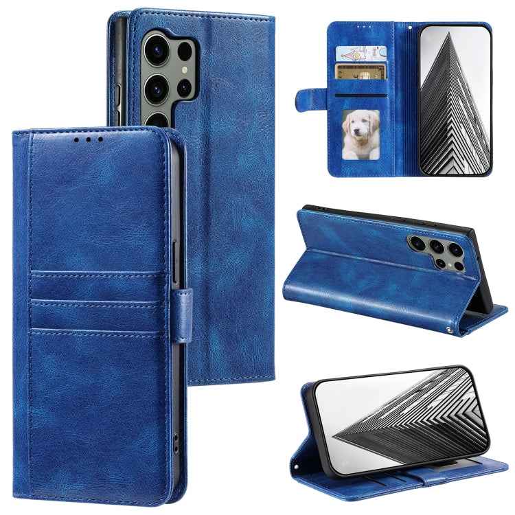 Simple 6-Card Wallet Leather Phone Case, For Samsung Galaxy S26+ 5G, For Samsung Galaxy S25 FE 5G, For Samsung Galaxy S25 5G, For Samsung Galaxy S25+ 5G, For Samsung Galaxy S25 Ultra 5G