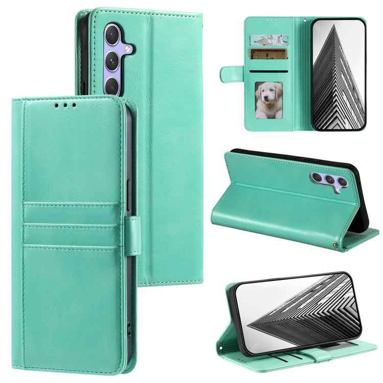 Simple 6-Card Wallet Leather Phone Case, For Samsung Galaxy S26+ 5G, For Samsung Galaxy S25 FE 5G, For Samsung Galaxy S25 5G, For Samsung Galaxy S25+ 5G, For Samsung Galaxy S25 Ultra 5G