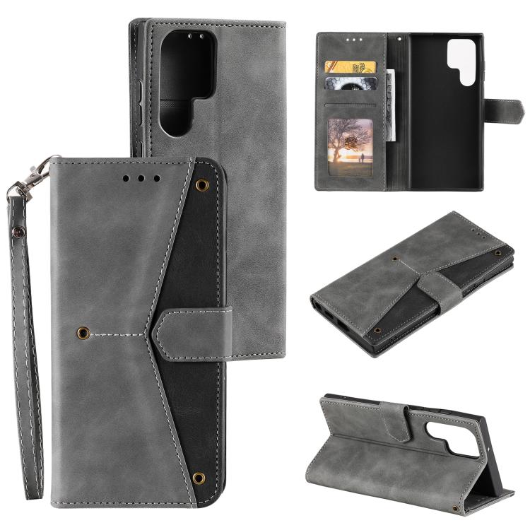 Nail Skin Feel Stitching Calf Texture Leather Phone Case, For Samsung Galaxy S26+ 5G, For Samsung Galaxy S26 Ultra 5G, For Samsung Galaxy S26 5G, For Samsung Galaxy S25 FE 5G, For Samsung Galaxy S25 5G, For Samsung Galaxy S25+ 5G