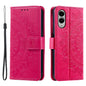 Totem Flower Embossed Leather Phone Case with Lanyard, For Samsung Galaxy S26+ 5G, For Samsung Galaxy S26 Ultra 5G, For Samsung Galaxy S26 5G, For Samsung Galaxy S25 FE 5G, For Samsung Galaxy S25 Edge 5G, For Samsung Galaxy S25 5G