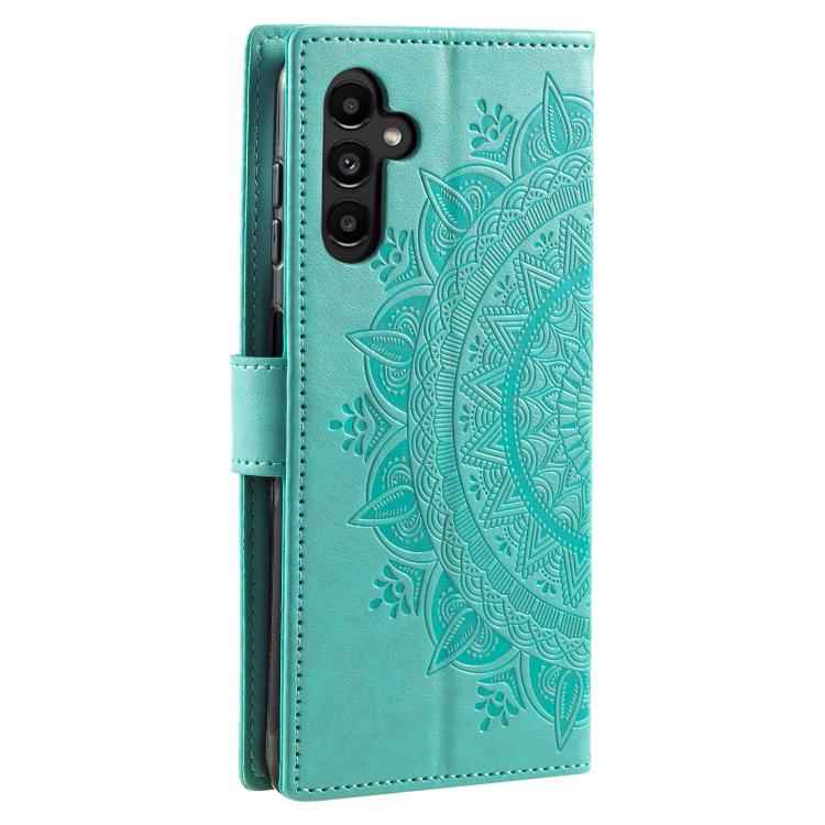 Totem Flower Embossed Leather Phone Case with Lanyard, For Samsung Galaxy S26+ 5G, For Samsung Galaxy S26 Ultra 5G, For Samsung Galaxy S26 5G, For Samsung Galaxy S25 FE 5G, For Samsung Galaxy S25 Edge 5G, For Samsung Galaxy S25 5G