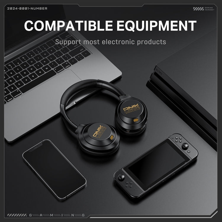 ONIKUMA GT811 Head-mounted Dual Noise Reduction Wireless Bluetooth Earphone
