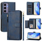 Multi-Card Slots Zipper Wallet Leather Phone Case, For Galaxy S25 Ultra 5G, For Galaxy S24 FE 5G, For Galaxy S24 Ultra 5G, For Galaxy S24+ 5G, For Galaxy S24 5G, For Galaxy S23 FE 5G, For Galaxy S23 Ultra 5G, For Galaxy S23+ 5G