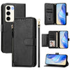 Multi-Card Slots Zipper Wallet Leather Phone Case, For Galaxy S23 5G, For Galaxy S22 Ultra 5G, For Galaxy S22+ 5G, For Galaxy S22 5G, For Galaxy S21 FE 5G, For Galaxy S21 5G, For Galaxy S21+ 5G, For Galaxy S21 Ultra 5G
