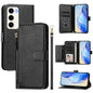 Multi-Card Slots Zipper Wallet Leather Phone Case, For Galaxy S23 5G, For Galaxy S22 Ultra 5G, For Galaxy S22+ 5G, For Galaxy S22 5G, For Galaxy S21 FE 5G, For Galaxy S21 5G, For Galaxy S21+ 5G, For Galaxy S21 Ultra 5G