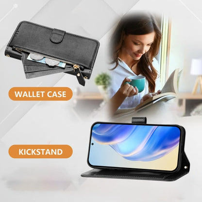 Multi-Card Slots Zipper Wallet Leather Phone Case, For Galaxy S23 5G, For Galaxy S22 Ultra 5G, For Galaxy S22+ 5G, For Galaxy S22 5G, For Galaxy S21 FE 5G, For Galaxy S21 5G, For Galaxy S21+ 5G, For Galaxy S21 Ultra 5G