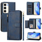 Multi-Card Slots Zipper Wallet Leather Phone Case, For Galaxy S23 5G, For Galaxy S22 Ultra 5G, For Galaxy S22+ 5G, For Galaxy S22 5G, For Galaxy S21 FE 5G, For Galaxy S21 5G, For Galaxy S21+ 5G, For Galaxy S21 Ultra 5G
