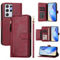 Multi-Card Slots Zipper Wallet Leather Phone Case, For Galaxy S23 5G, For Galaxy S22 Ultra 5G, For Galaxy S22+ 5G, For Galaxy S22 5G, For Galaxy S21 FE 5G, For Galaxy S21 5G, For Galaxy S21+ 5G, For Galaxy S21 Ultra 5G