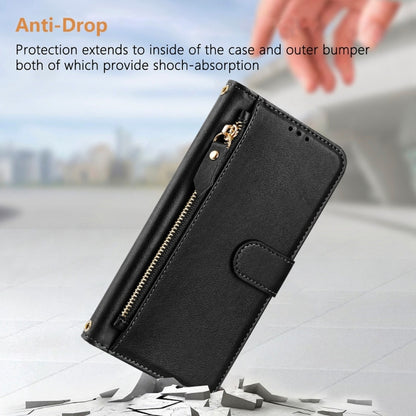 Multi-Card Slots Zipper Wallet Leather Phone Case, For Galaxy S25 Ultra 5G, For Galaxy S24 FE 5G, For Galaxy S24 Ultra 5G, For Galaxy S24+ 5G, For Galaxy S24 5G, For Galaxy S23 FE 5G, For Galaxy S23 Ultra 5G, For Galaxy S23+ 5G
