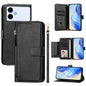 Multi-Card Slots Zipper Wallet Leather Phone Case, For Galaxy S26 FE 5G, For Galaxy S26+ 5G, For Galaxy S26 Edge 5G, For Galaxy S26 Ultra 5G, For Galaxy S26 5G, For Galaxy S25 Edge 5G, For Galaxy S25 5G, For Galaxy S25+ 5G