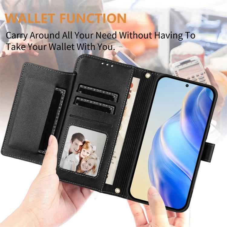 Multi-Card Slots Zipper Wallet Leather Phone Case, For Samsung Galaxy S26+ 5G, For Samsung Galaxy S26 Edge 5G, For Samsung Galaxy S26 Ultra 5G, For Samsung Galaxy S26 5G, For Samsung Galaxy S25 Edge 5G, For Samsung Galaxy S25 5G                        ...