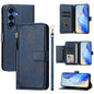 Multi-Card Slots Zipper Wallet Leather Phone Case, For Galaxy S26 FE 5G, For Galaxy S26+ 5G, For Galaxy S26 Edge 5G, For Galaxy S26 Ultra 5G, For Galaxy S26 5G, For Galaxy S25 Edge 5G, For Galaxy S25 5G, For Galaxy S25+ 5G