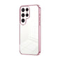 Transparent Plating Fine Hole Phone Case, For Samsung Galaxy S25+ 5G, For Samsung Galaxy S25 Ultra 5G
