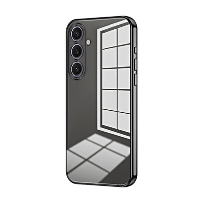 Transparent Plating Fine Hole Phone Case, For Samsung Galaxy S25+ 5G, For Samsung Galaxy S25 Ultra 5G