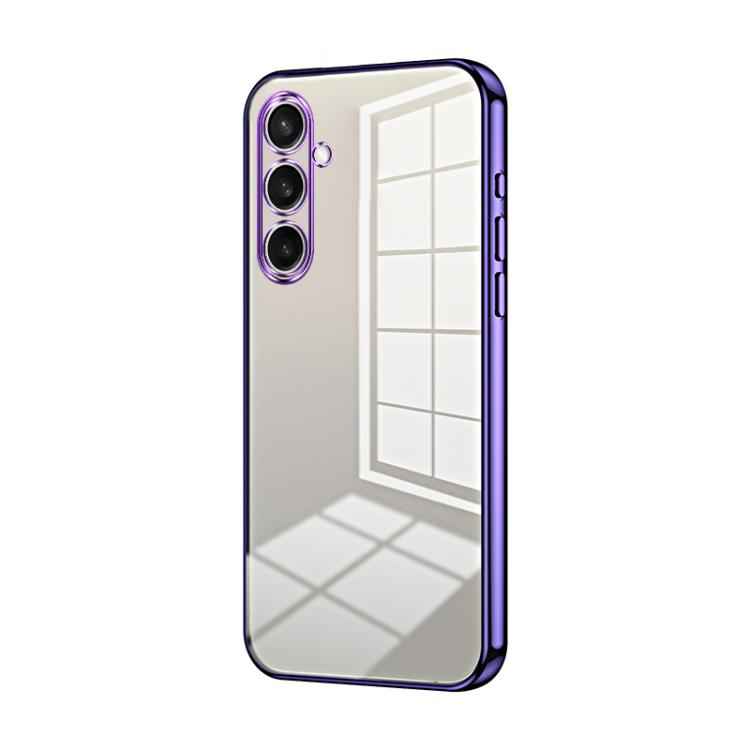 Transparent Plating Fine Hole Phone Case, For Samsung Galaxy S26+ 5G, For Samsung Galaxy S26 Edge 5G, For Samsung Galaxy S26 Ultra 5G, For Samsung Galaxy S26 5G, For Samsung Galaxy S25 FE 5G, For Samsung Galaxy S25 5G