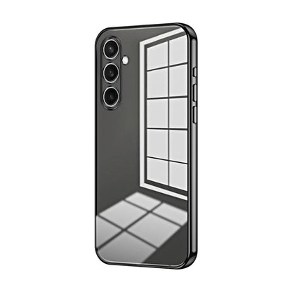 Transparent Plating Fine Hole Phone Case, For Samsung Galaxy S26+ 5G, For Samsung Galaxy S26 Edge 5G, For Samsung Galaxy S26 Ultra 5G, For Samsung Galaxy S26 5G, For Samsung Galaxy S25 FE 5G, For Samsung Galaxy S25 5G