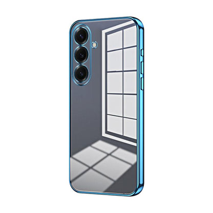 Transparent Plating Fine Hole Phone Case, For Samsung Galaxy S26+ 5G, For Samsung Galaxy S26 Edge 5G, For Samsung Galaxy S26 Ultra 5G, For Samsung Galaxy S26 5G, For Samsung Galaxy S25 FE 5G, For Samsung Galaxy S25 5G