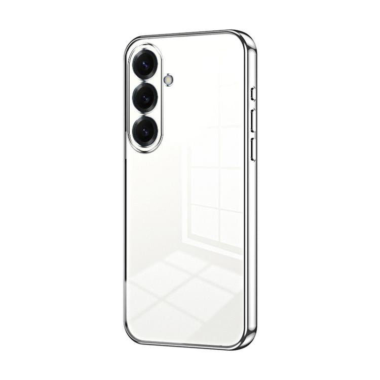 Transparent Plating Fine Hole Phone Case, For Samsung Galaxy S26+ 5G, For Samsung Galaxy S26 Edge 5G, For Samsung Galaxy S26 Ultra 5G, For Samsung Galaxy S26 5G, For Samsung Galaxy S25 FE 5G, For Samsung Galaxy S25 5G
